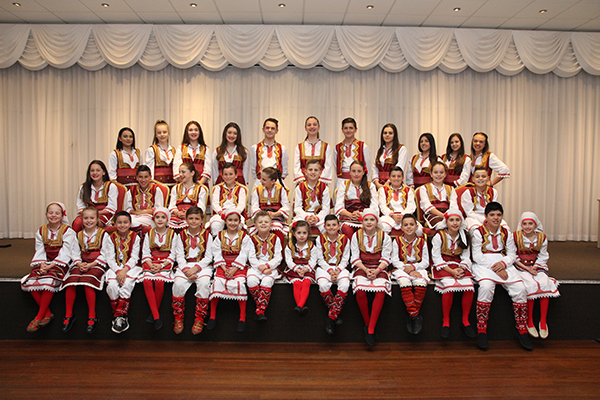 MKUD Makedonija Macedonian cultural dancing group